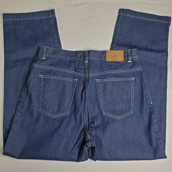 Lauren Jeans Co. High Rise Cropped Straight Jeans